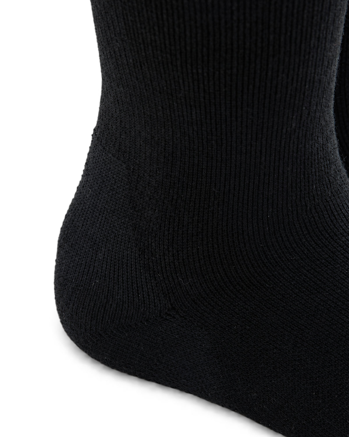 INNER SELF Merino Running Socks in black — detail 2