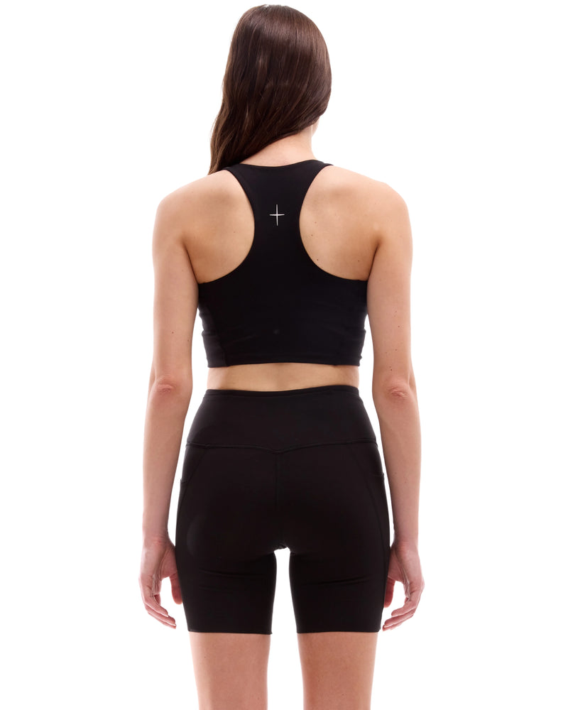 Women's High-Neck Running Crop