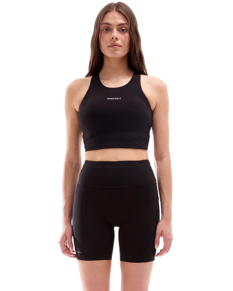 Women's High-Neck Running Crop