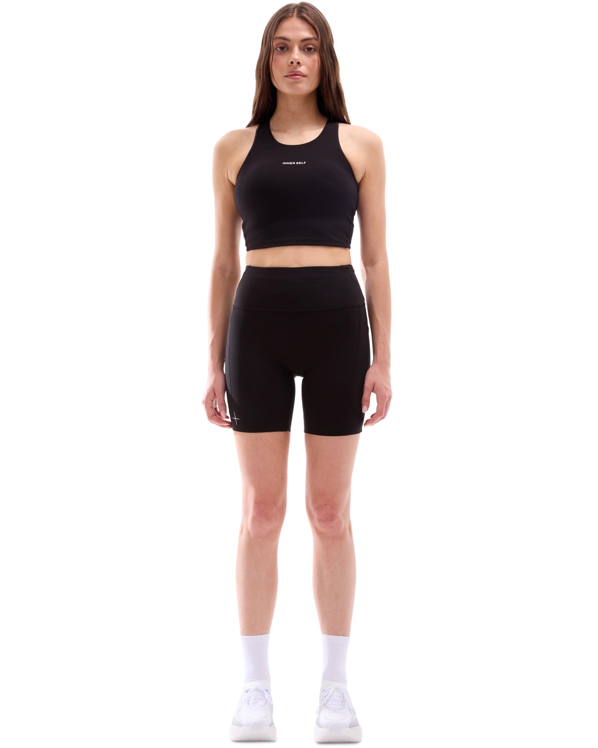 Women's High-Neck Running Crop