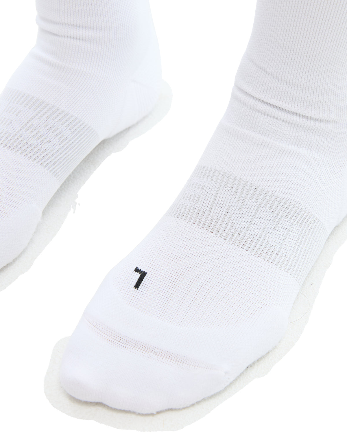 INNER SELF Performance Running Socks in white — detail 1