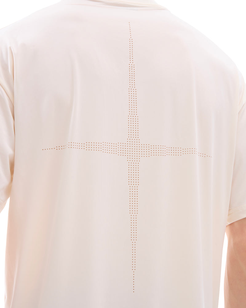 INNER SELF Performance T-shirt in white — detail 2