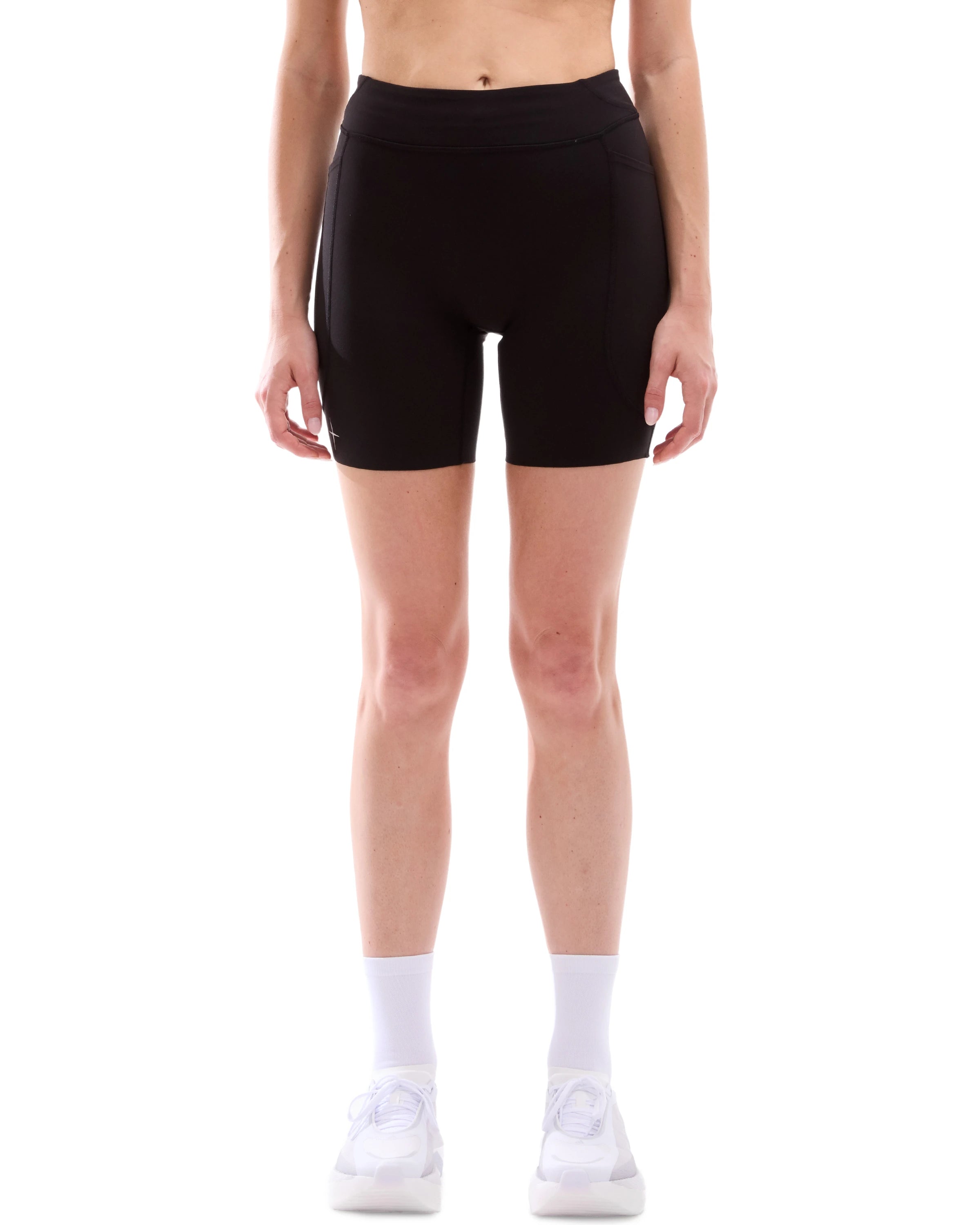 Women's 6.5'' Half Tights Mid Rise W/ Pockets
