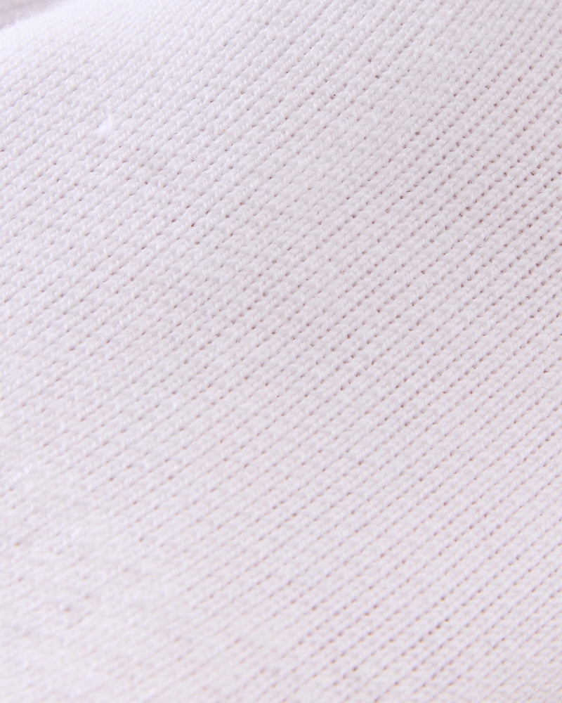 INNER SELF Merino Running Socks in white — flat lay product shot